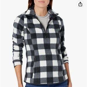 NWT Classic-Fit Long-Sleeve Quarter-Zip Polar Fleece Pullover Jacket